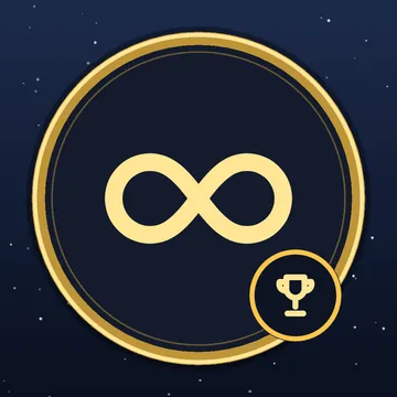 The Endless leaderboard badge